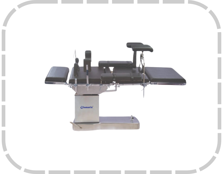 hydraulic operating table c-arm compatible